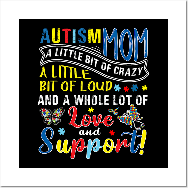 Autism Supporters Tee Autism Gift For Kids Men Women, Funny Autism Awareness Wall Art by McphersonHaynesnob2l